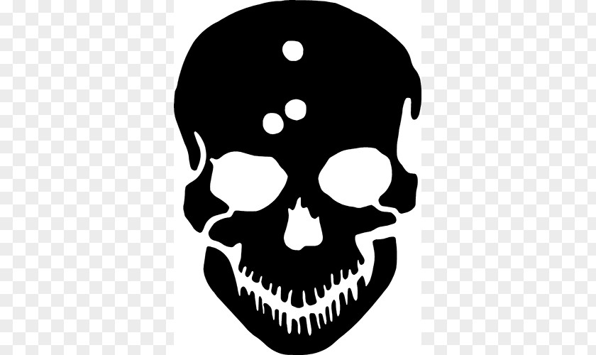 Bullet Holes Wall Decal Skull Sticker Die Cutting PNG