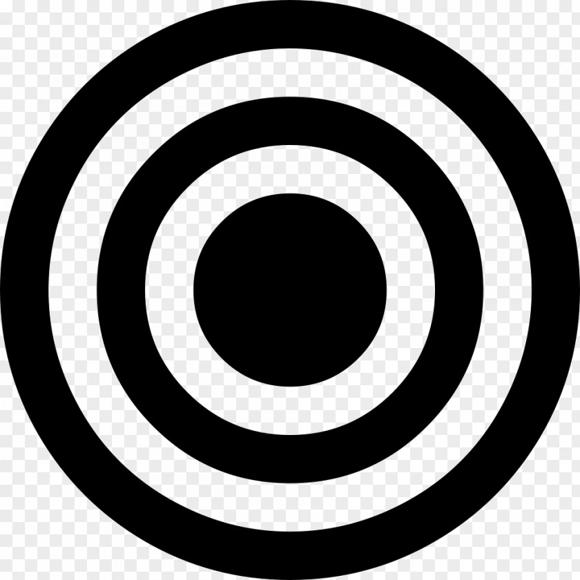 Clout Icon Bullseye Image PNG