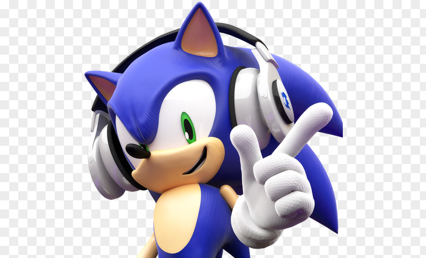 Dogs Wearing DJ Headsets Sonic Mega Collection & Knuckles Forces The Hedgehog 2 Generations PNG