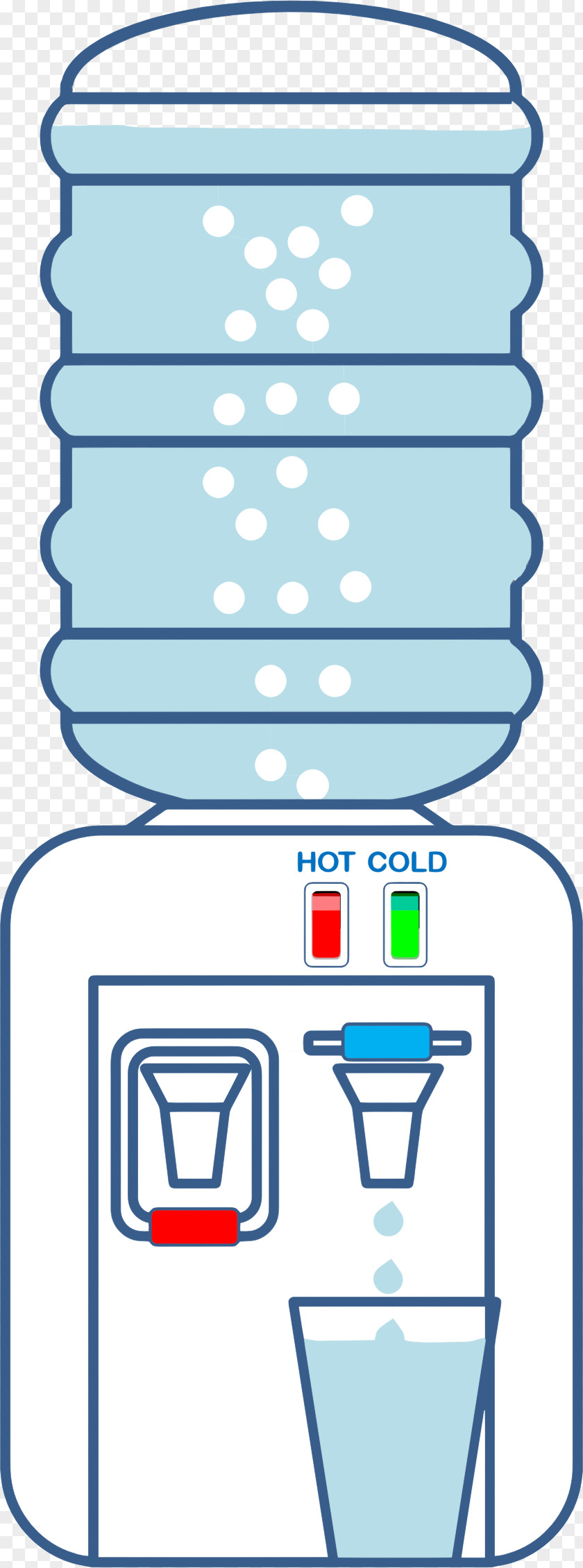Hot Water Cooler Clip Art PNG