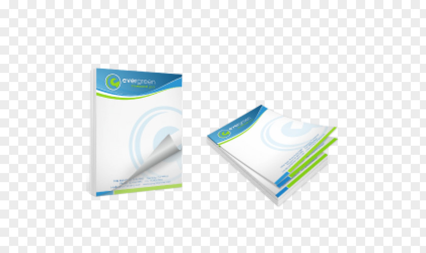 Letterhead Pad Bluegrass Print Banner Brand PNG