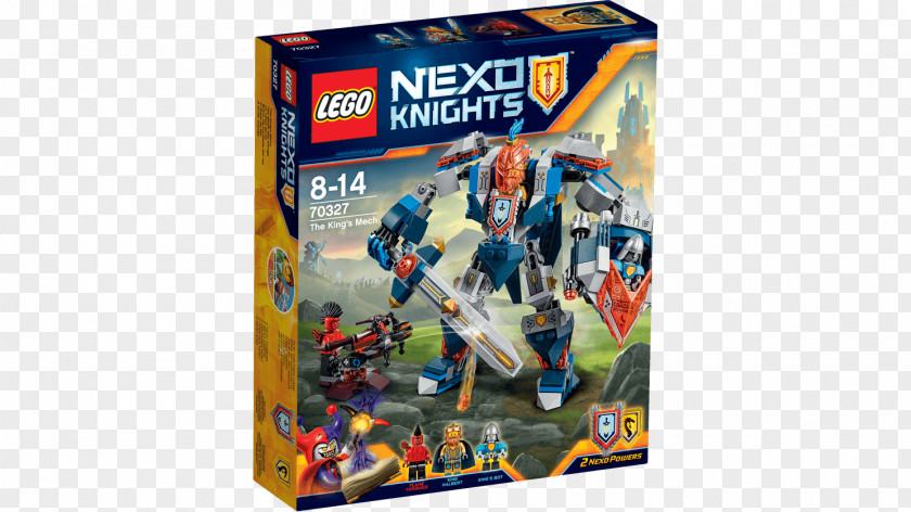Toy LEGO 70327 NEXO KNIGHTS The King's Mech Lego Minifigure Friends PNG