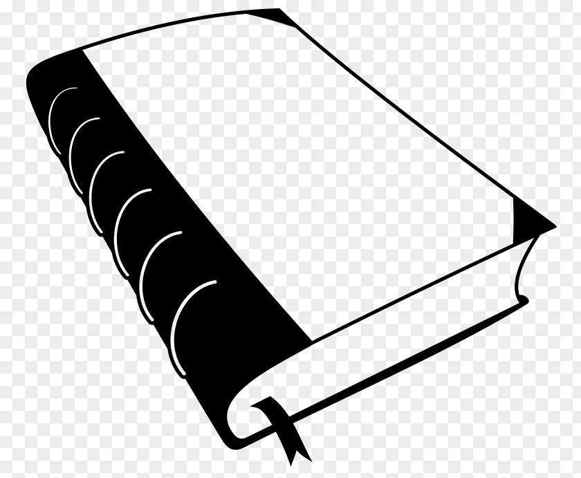 Book Black And White Drawing Clip Art PNG