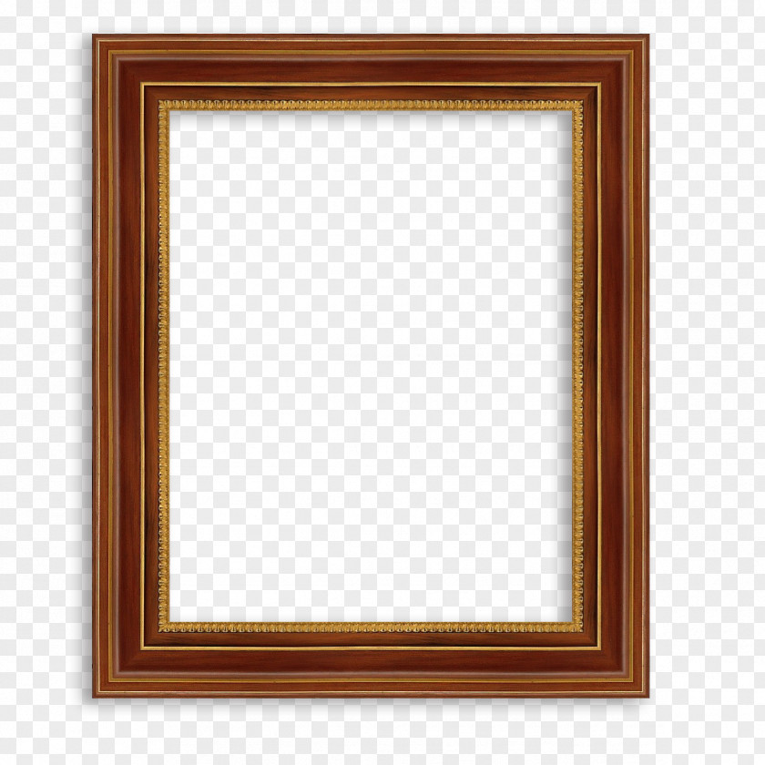 Deluxe Wood Frame Picture Window Digital Photo PNG