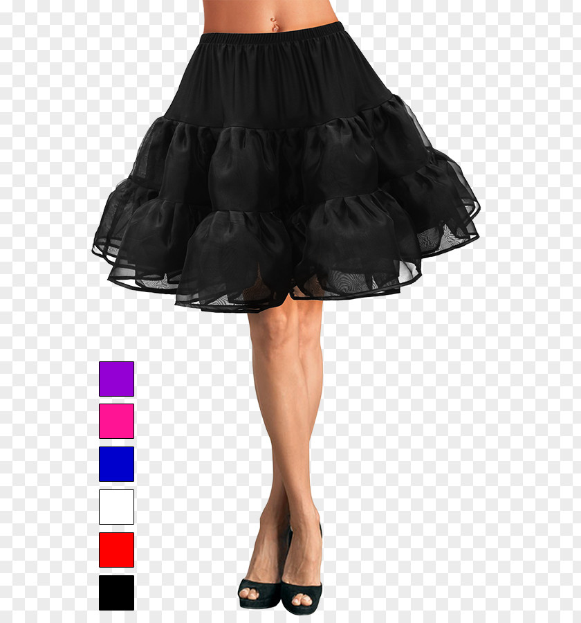 Denim Skirt 1950s Slip Petticoat Tutu PNG