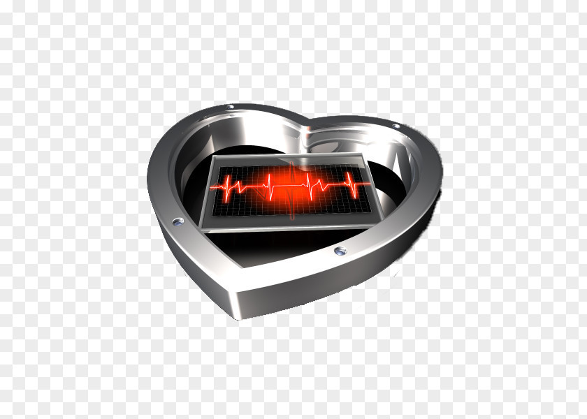Silver Love Peach Electrocardiogram Heart Brothersoft.com Electrocardiography PNG