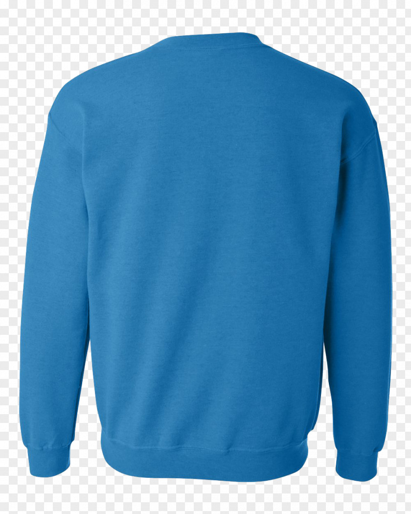 T-shirt Sleeve Blue Crew Neck Polar Fleece PNG