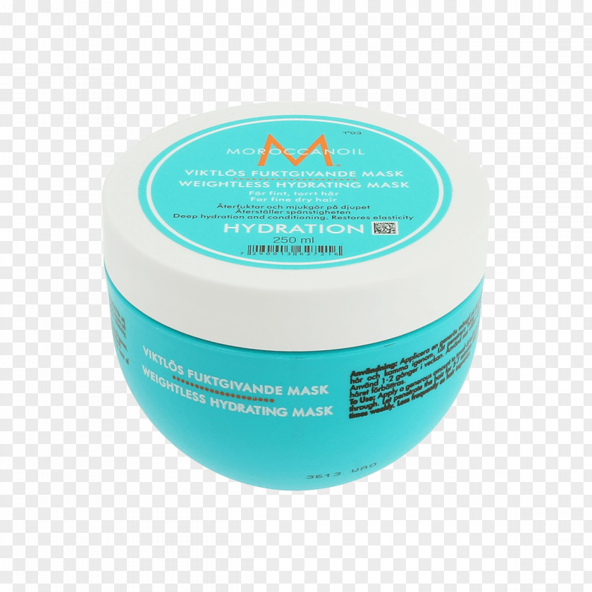 Weightlessness Moroccanoil Weightless Hydrating Mask Styling Cream Hair Care PNG