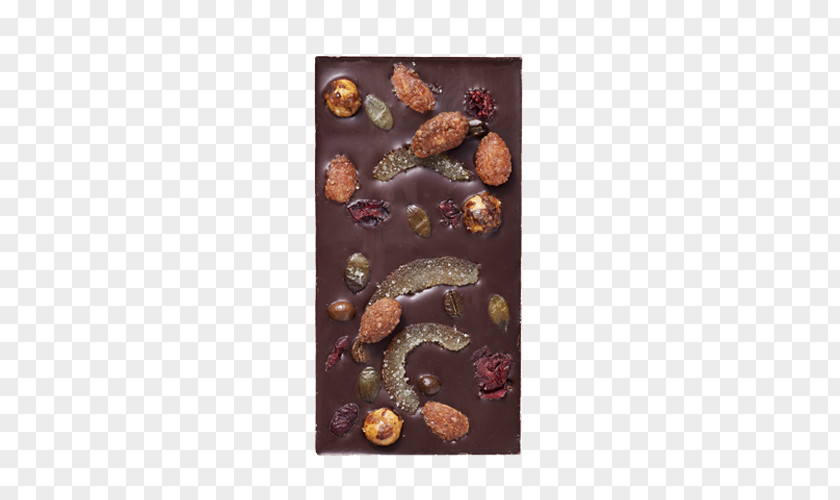 Chocolate Mendiant Bar Hazelnut Dark PNG