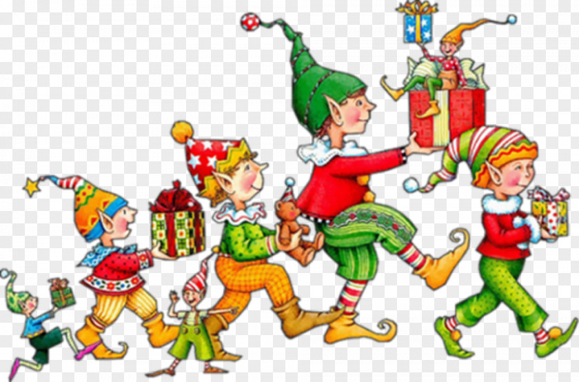 Dreidel Ornament Santa Claus Lutin Christmas Day Elf PNG