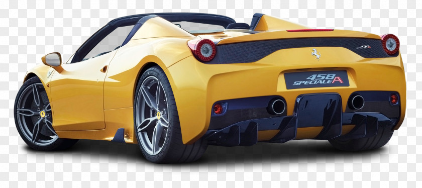 Ferrari 458 Speciale Aperta Yellow Car 250 GTO 275 PNG