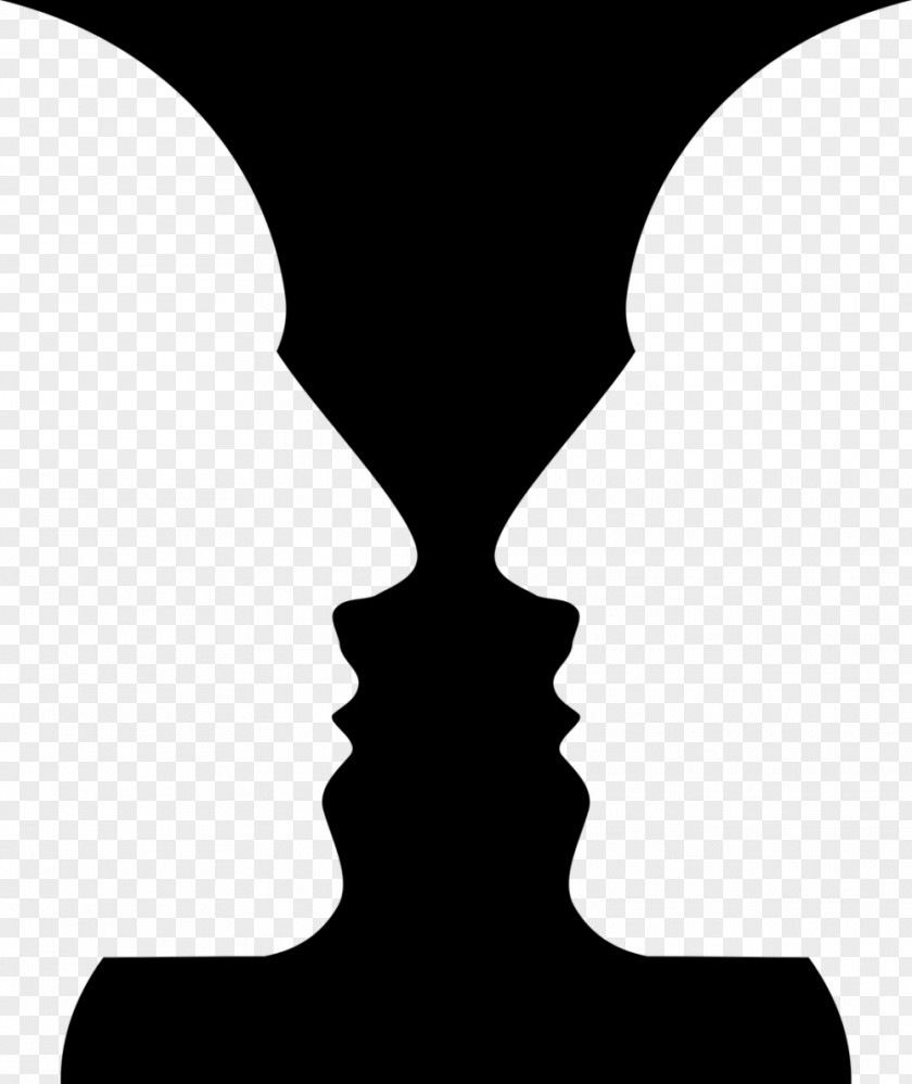 Illusion Rubin Vase Drawing The Dress PNG