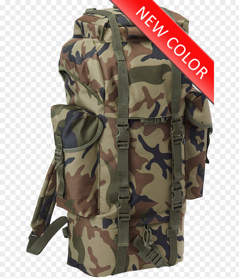 Military Camouflage Backpack Liter Bag PNG