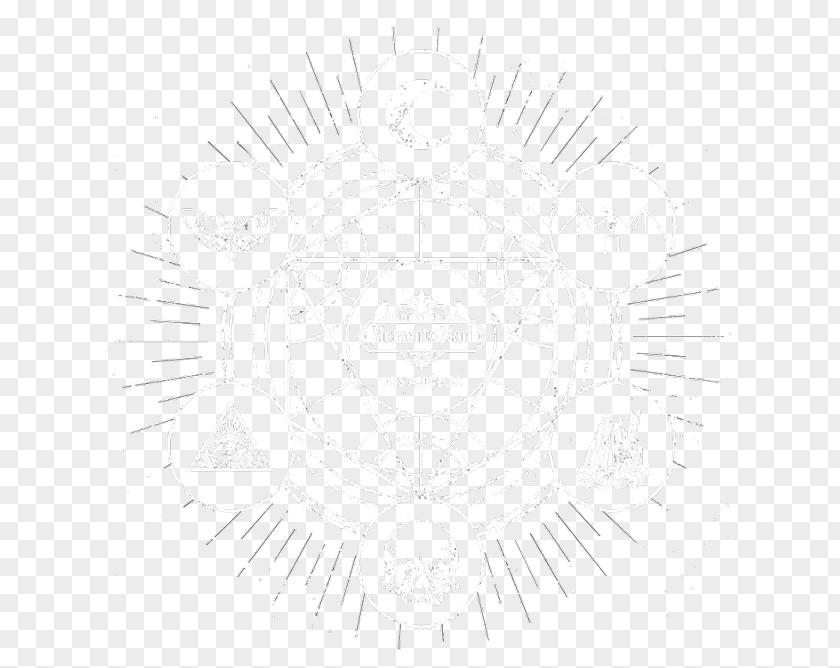 Mori Circle White Sketch PNG