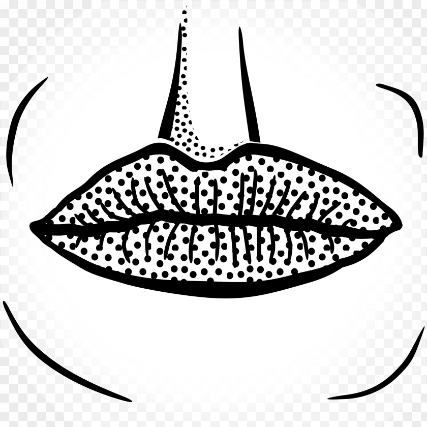 Mouth Line Art Drawing Lip PNG