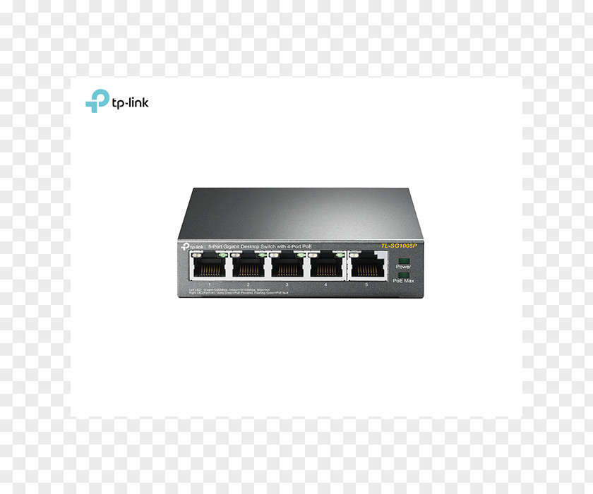 Power Over Ethernet Network Switch TP-Link Gigabit PNG