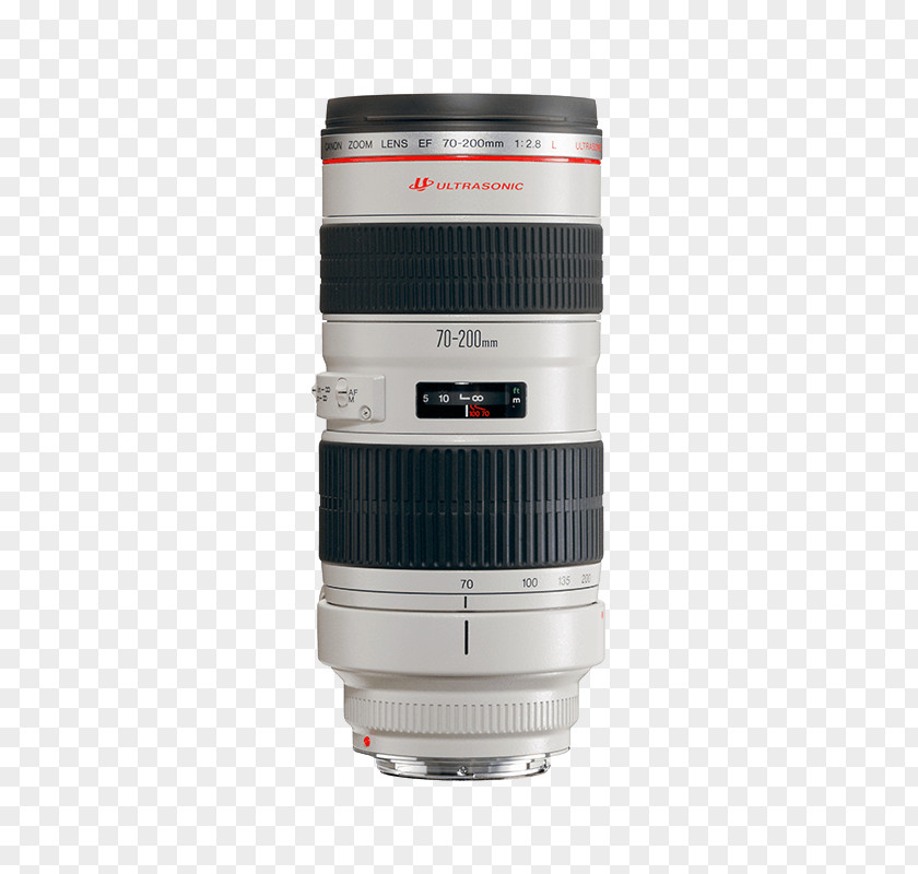 Camera Lens Canon EF Mount 70–200mm Telephoto Zoom PNG