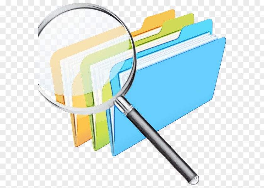 Diagram Magnifying Glass PNG