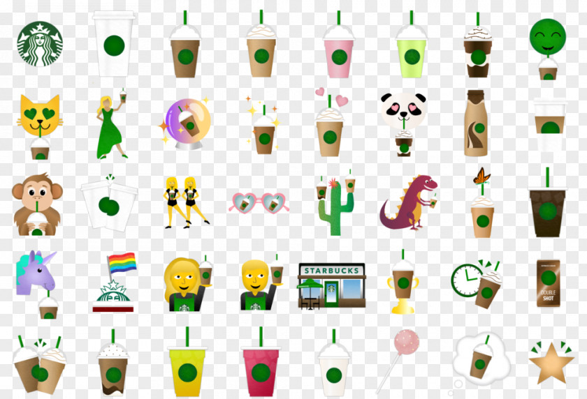 Emoji Starbucks Emoticon Text Messaging Clip Art PNG