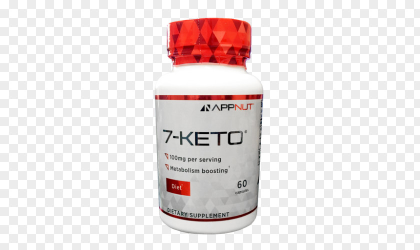 Keto Dietary Supplement Capsule 7-Keto-DHEA Nootropic Nutrition PNG