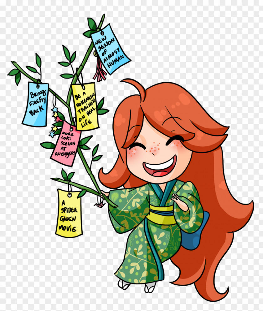 Tanabata Creative DeviantArt Digital Art Cartoon Clip PNG