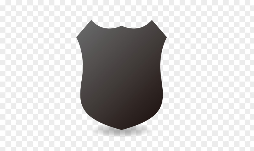 Dark Black Shield Material Icon PNG