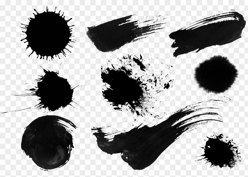 Effects Ink Brush Adobe Photoshop Graphic Design Vector Graphics Image PNG