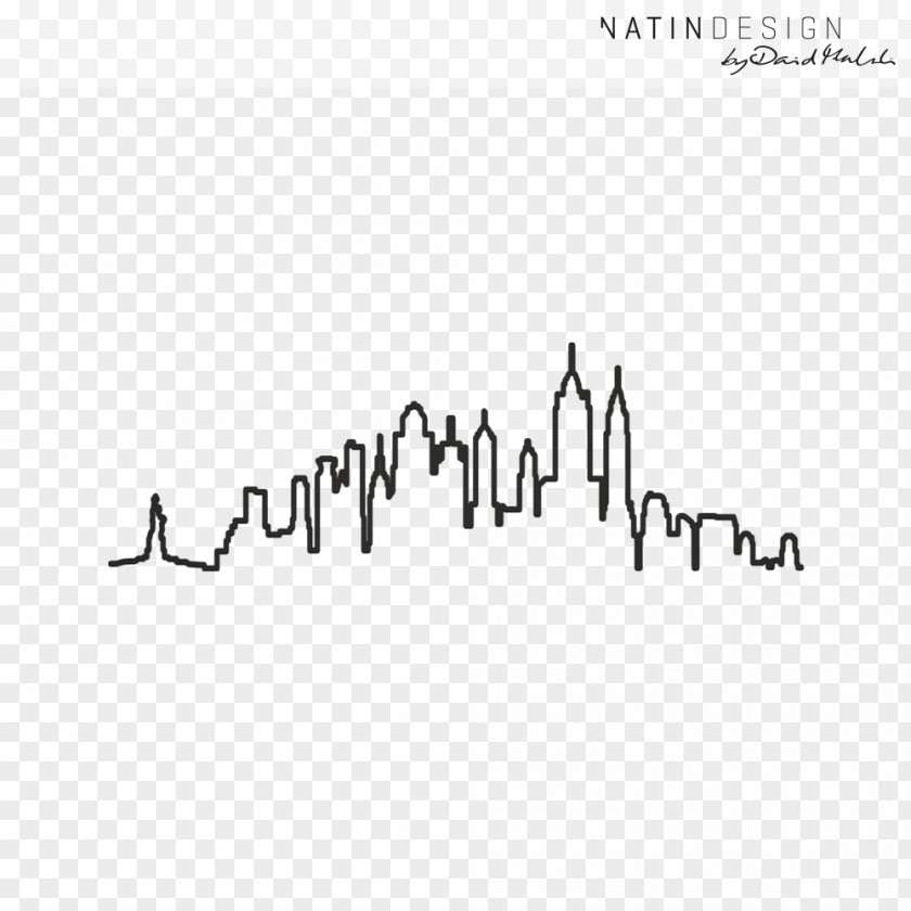 New York Skyline Logo NATINDESIGN City PNG