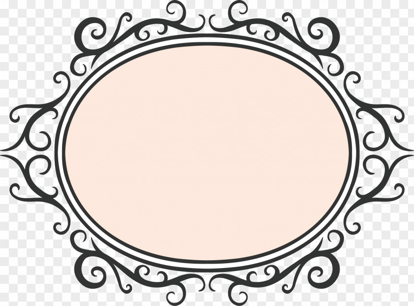 Pink Frame Vector Picture PNG