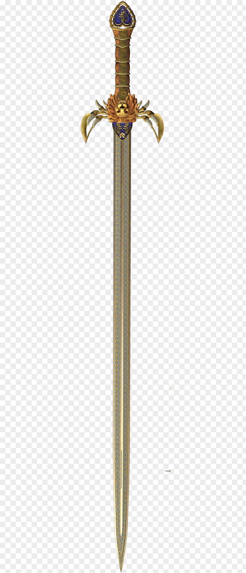 Sapphire Decorative Sword Sabre Weapon Dagger PNG