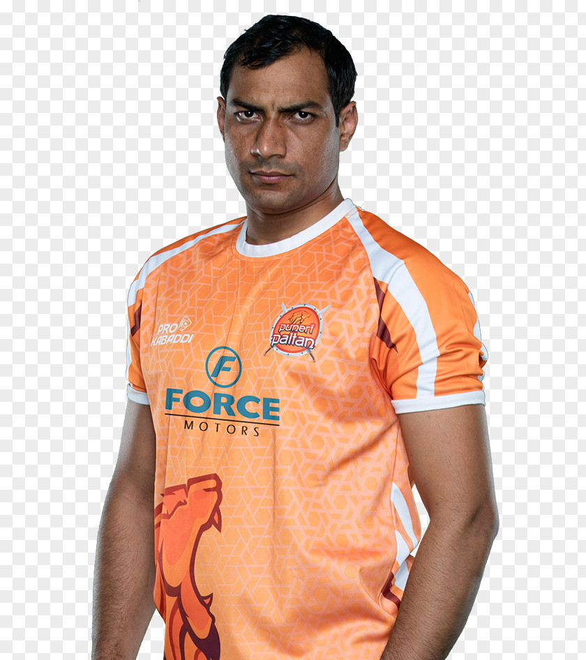 T-shirt Sonu Narwal Puneri Paltan Pro Kabaddi PNG