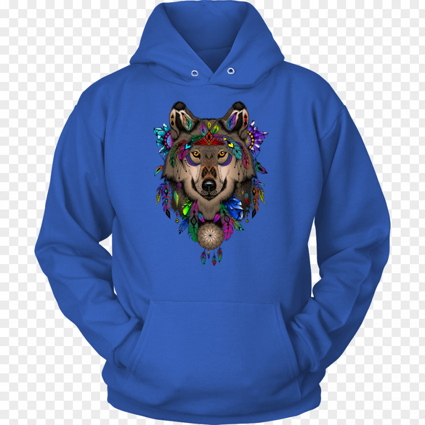 Wolf Dreamcatcher T-shirt Hoodie Clothing Father PNG