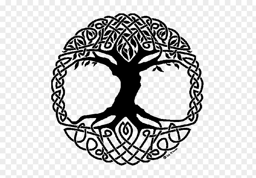 Black Tree Of Life Tattoo Steel Tongue Drum Witchcraft Celtic Sacred Trees PNG