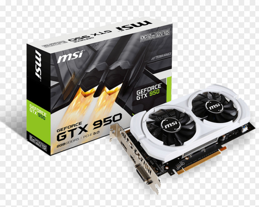 Graphic Card Graphics Cards & Video Adapters NVIDIA GeForce GTX 950 英伟达精视GTX GDDR5 SDRAM PNG