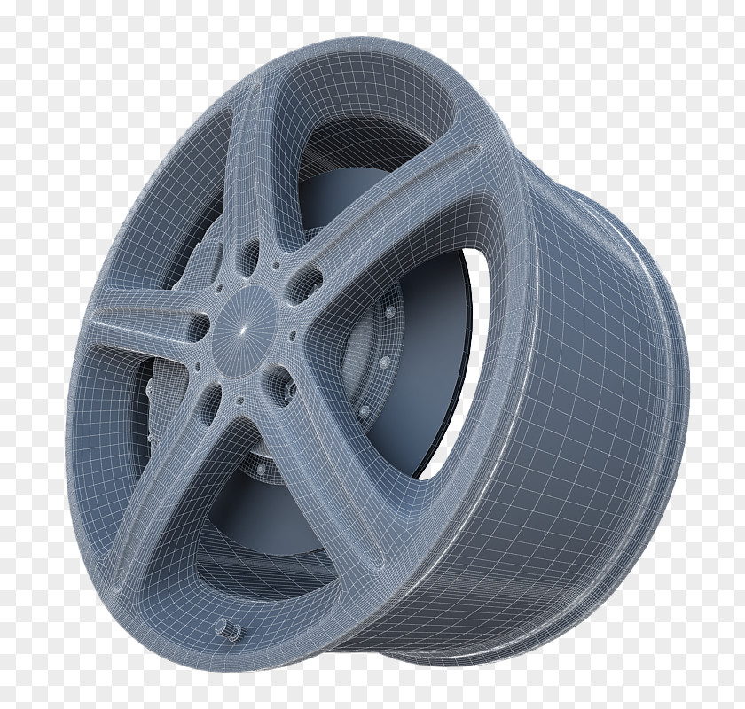 Low Poly Car Download Alloy Wheel Tire Spoke Rim PNG