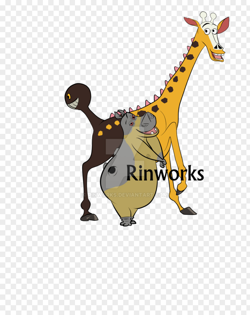 Madagascar Gloria Melman Giraffe PNG