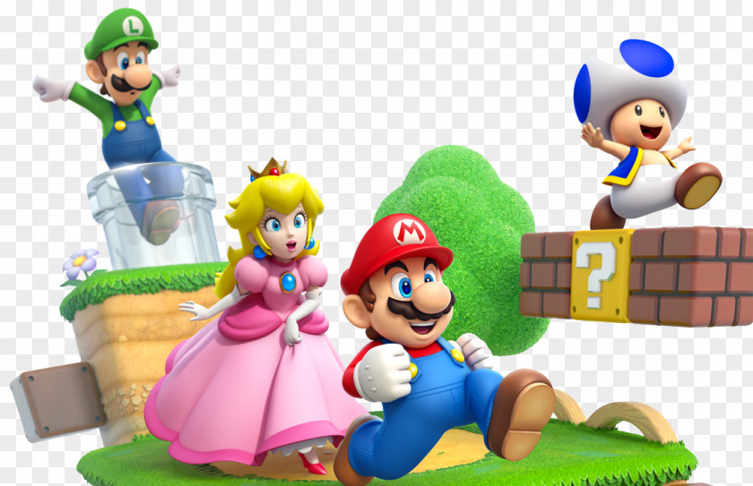 Nintendo Wii U Super Mario 3D World Land New Bros Bros. PNG