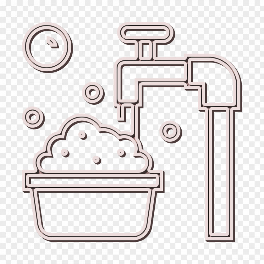 Plumber Icon Water Tap Cleaning PNG