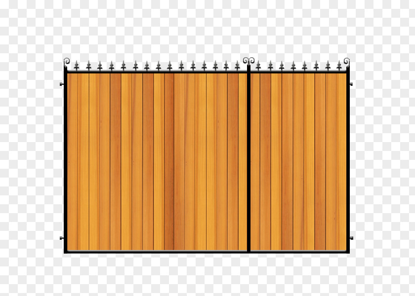 Wrought Iron Gate Picket Fence Wood Stain Varnish PNG