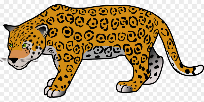 Yellow Leopard Jaguar X-Type Cheetah Clip Art PNG