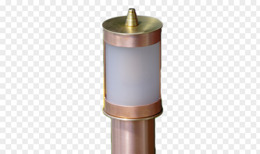 Copper Wall Lamp Product Design 01504 Cylinder PNG