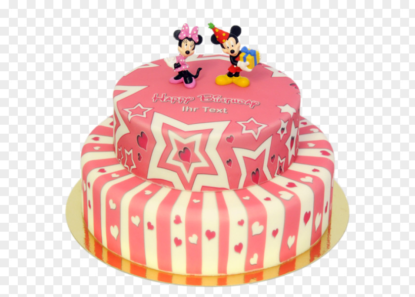 Mickey Mouse Birthday Cake Minnie Torte Sugar PNG