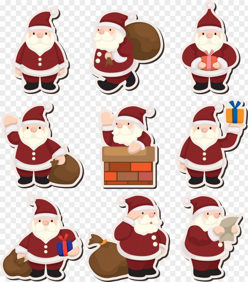 Santa Claus Christmas PNG