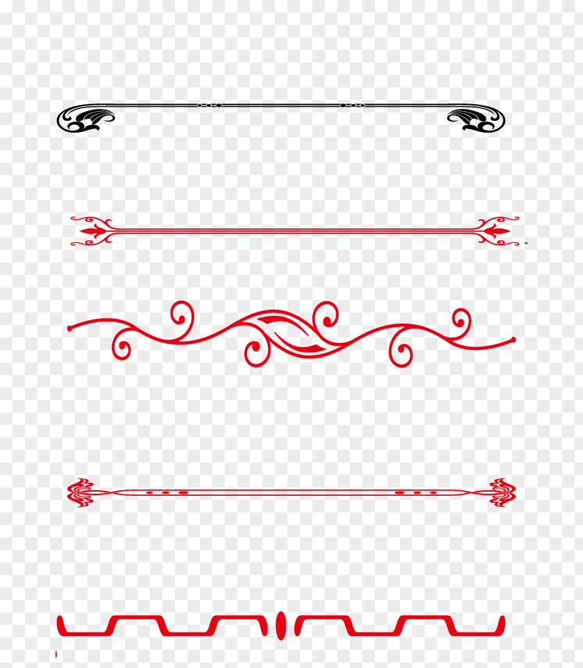 Vector Red Frame Moldings Picture Decorative Arts PNG