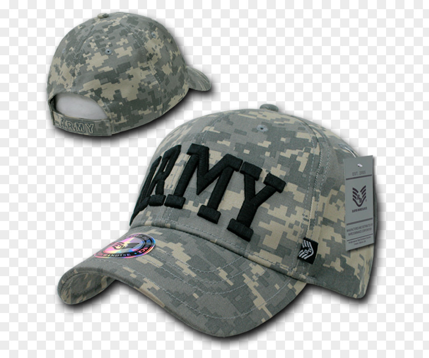 Baseball Cap Military United States Army Combat Uniform PNG