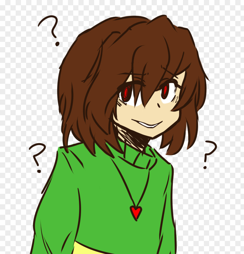 Chara Forehead Cheek Black Hair Ear PNG