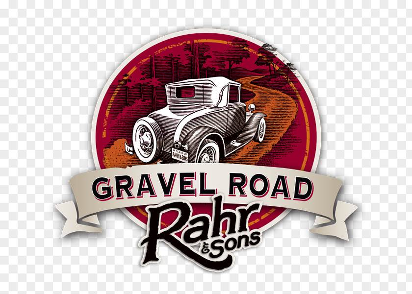 Gravel Road Logo Rahr & Sons Brewing Lager Brand Car PNG