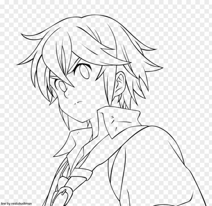 Line Art Drawing The Seven Deadly Sins Meliodas Fan PNG