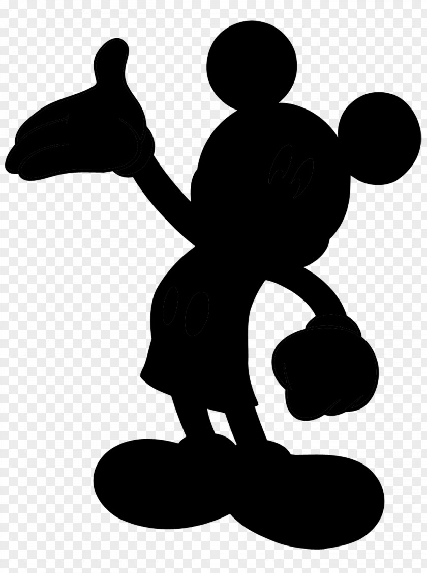 Mickey Mouse Silhouette Minnie Pluto Art PNG