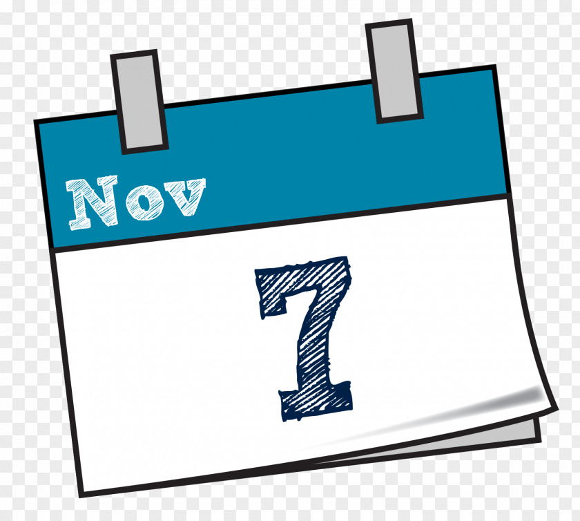 November Calendar 8 October 19 PNG
